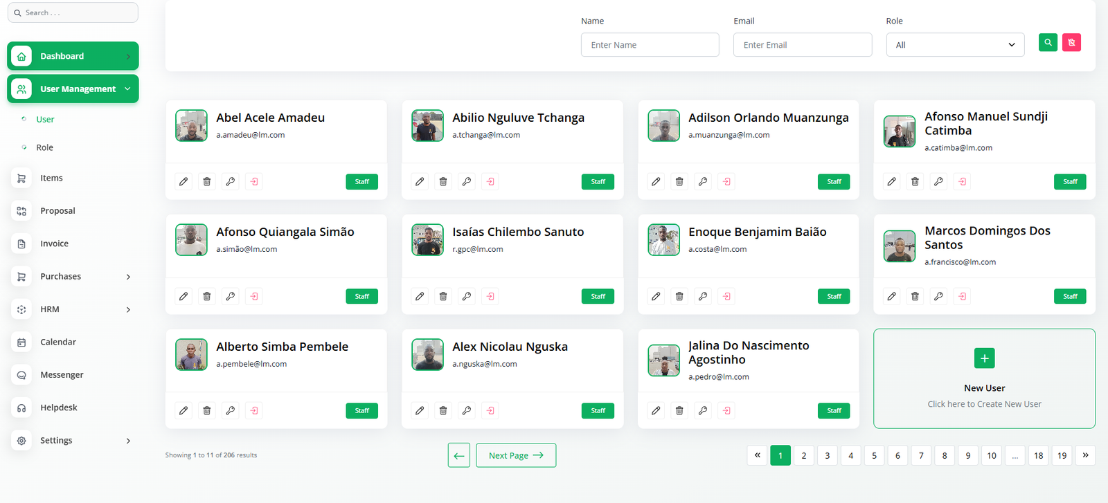 Manage Employees